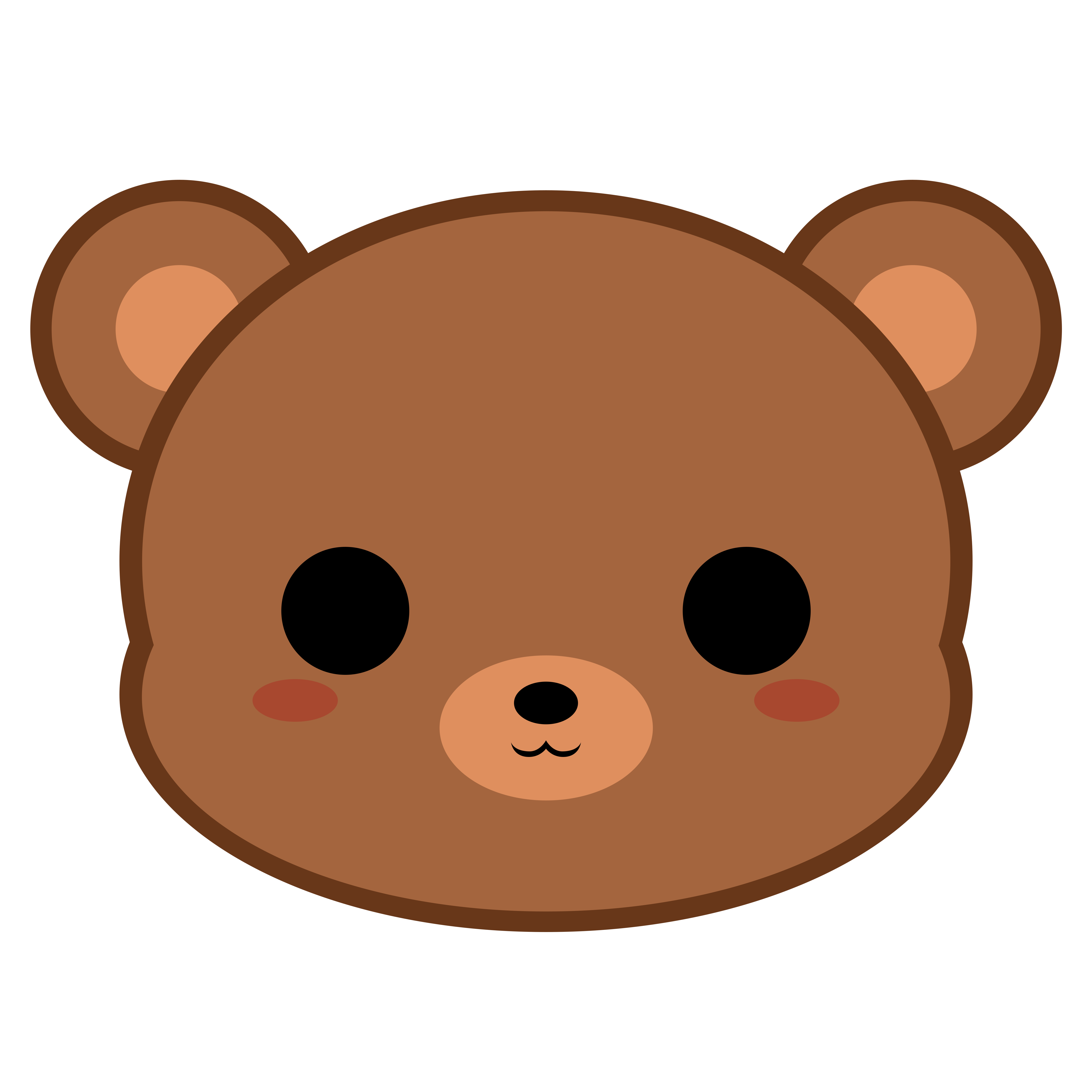 Kuma Team Teddy Bear Logo